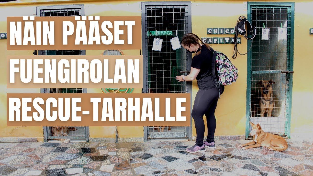 FUENGIROLAN RESCUETARHA: Näin pääset kävellen tarhalle (koko reitti)