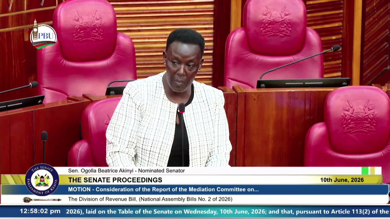The Senate Plenary, Wednesday 10th June 2026. Morning Session