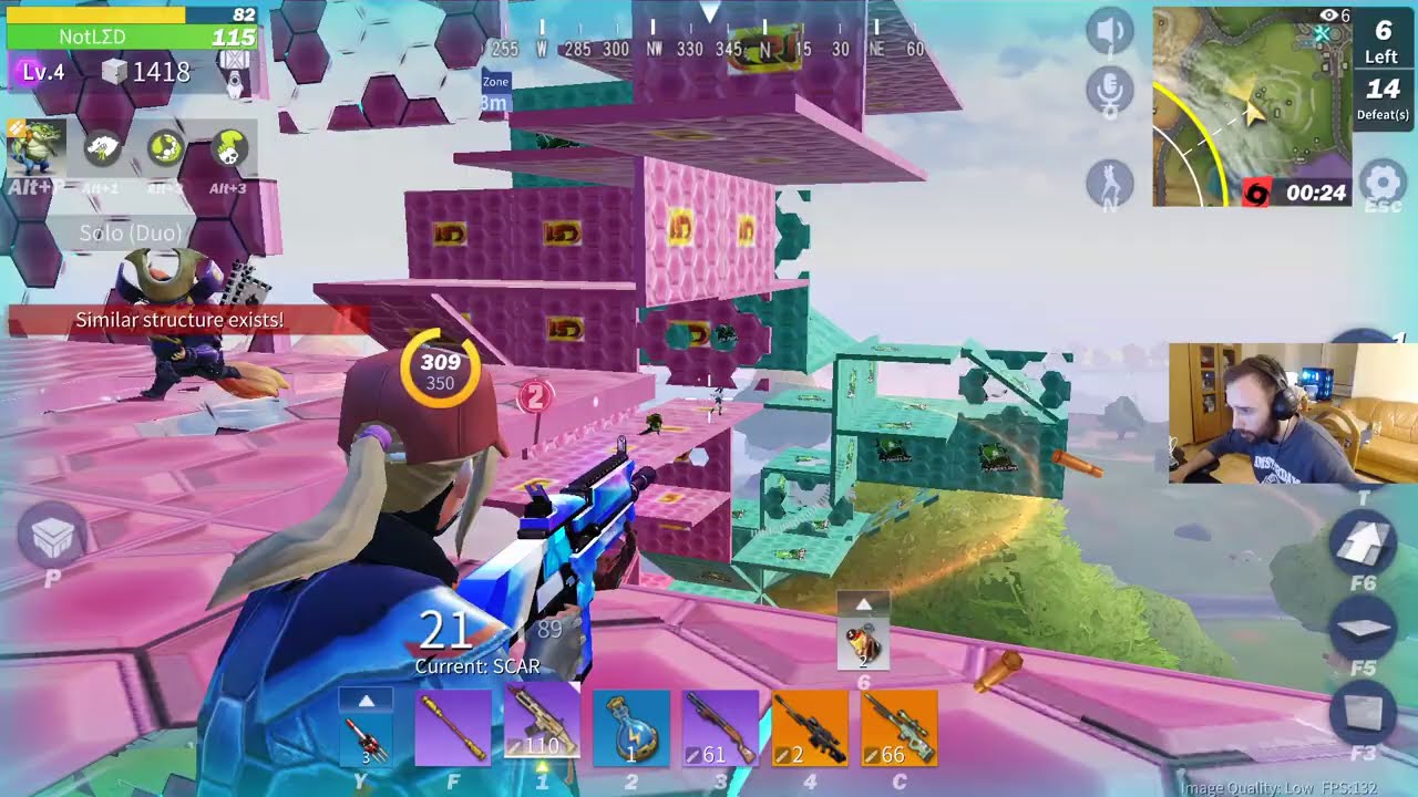 Solo vs Duo 18 Kills #10 (Creative Destruction)