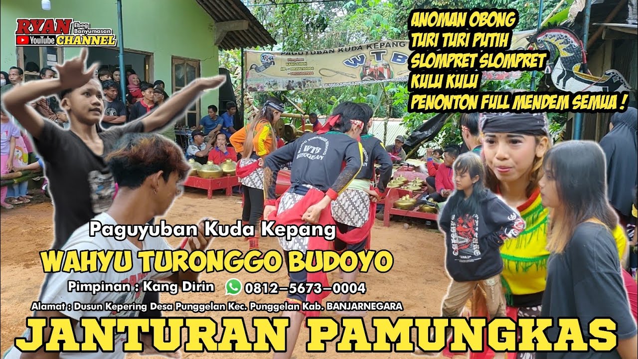 JANTURAN PAMUNGKAS EBEG WAHYU TURONGGO BUDOYO | ADA CWE CANTIKNYA | #ebeg #ebegbanjarnegara #viral