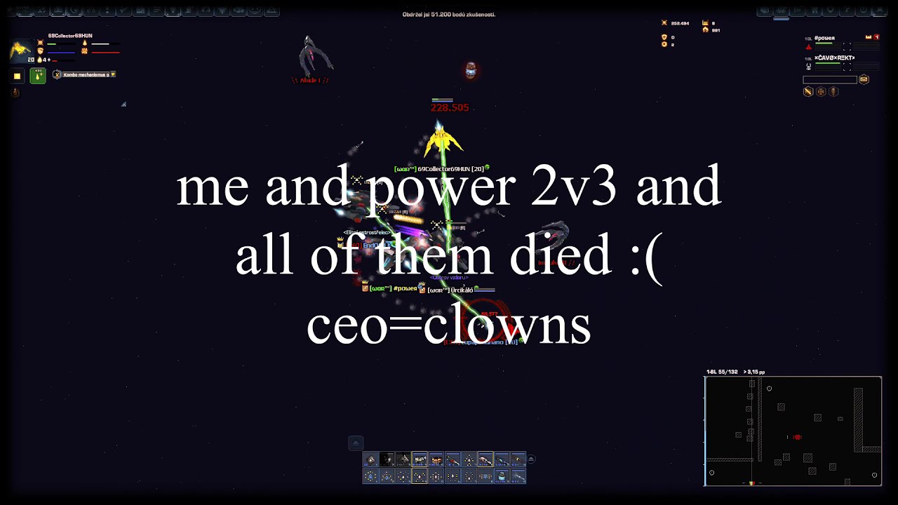 DarkOrbit GE2- ceo=clowns | 2v2,2v3,4v6 cok ezik