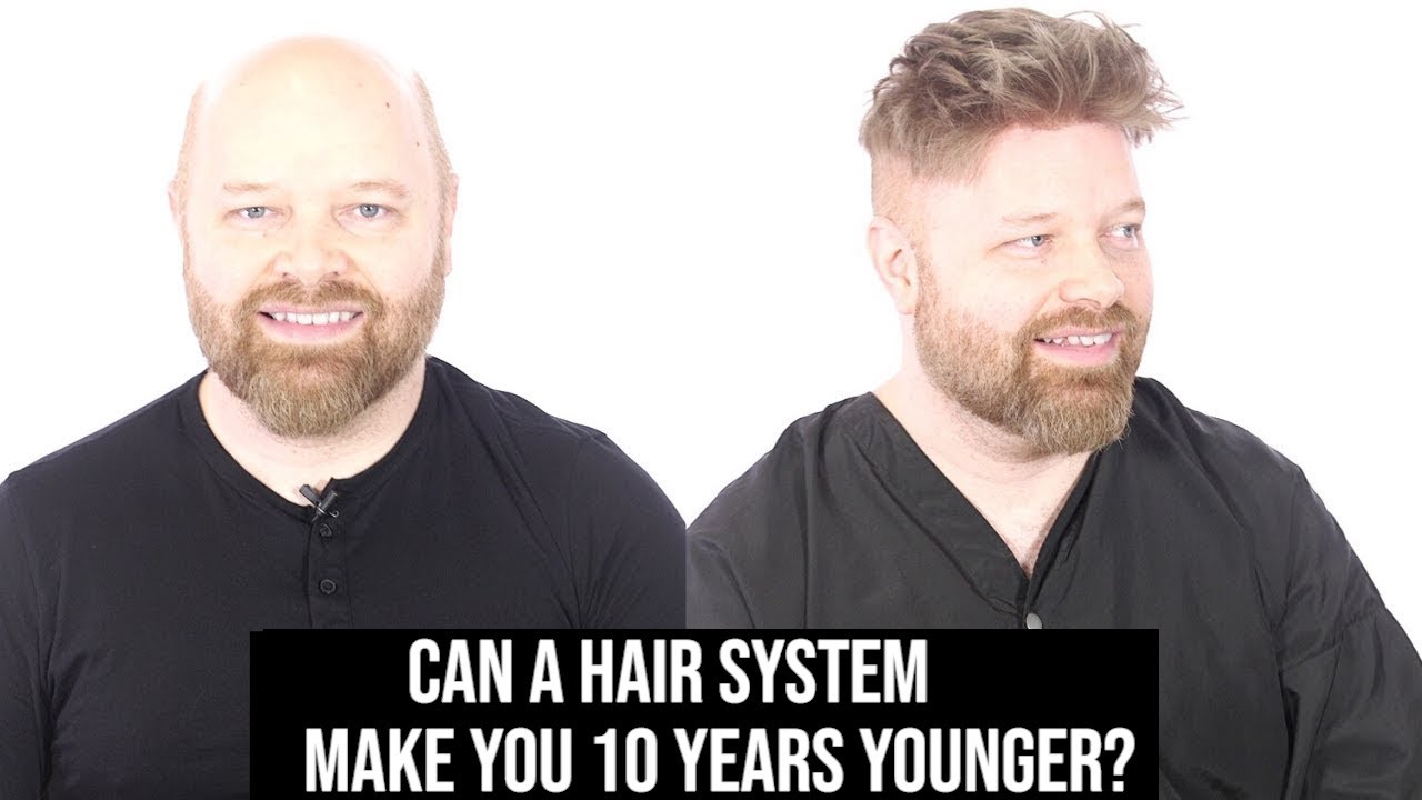 Can A Men Hair System Make Him 10 Years Younger?