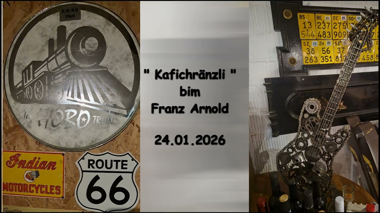 Kafichränzli  beim Franz Arnold