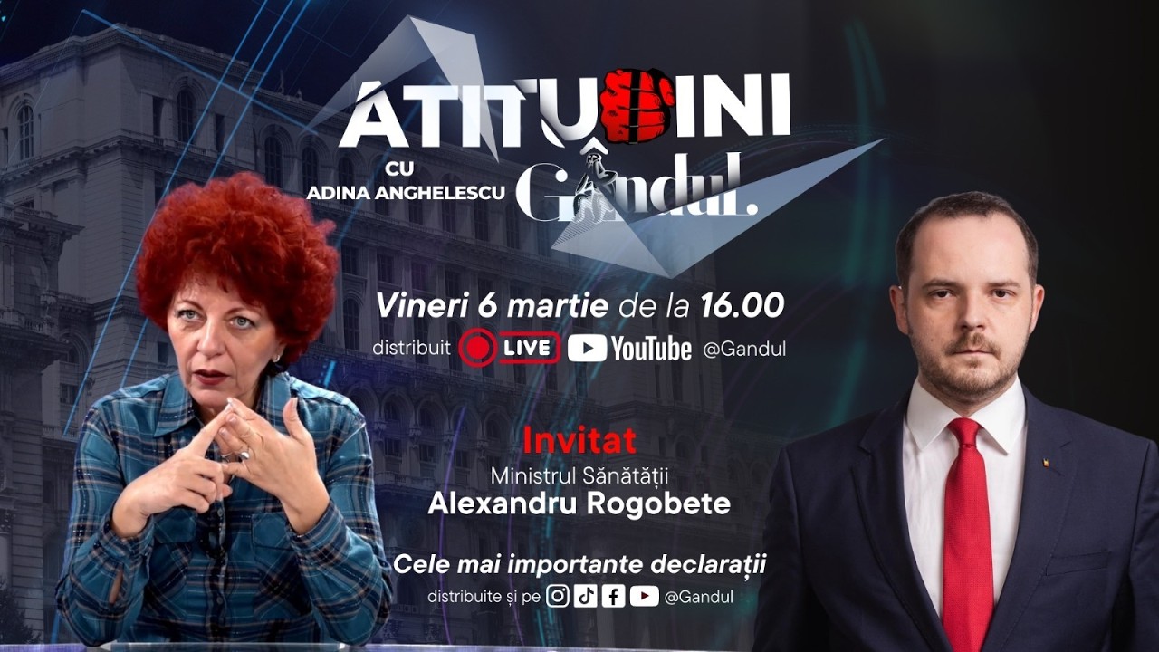Alexandru Rogobete la ATITUDINI. Dezbatere incendiară despre 