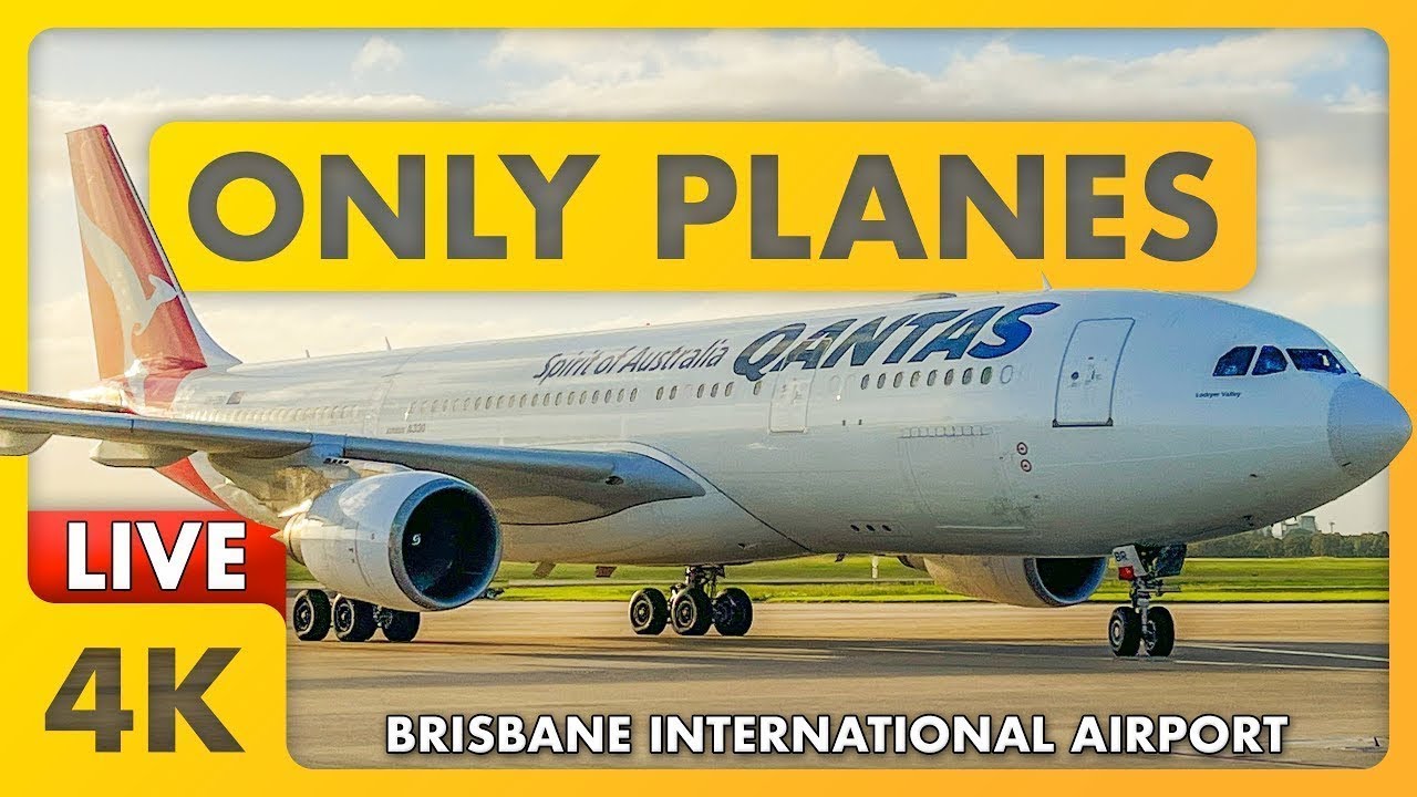 🔴 Friday NIGHT LIVE @ Brisbane Airport w/ James & Matty + ATC ✈️🌇🌙