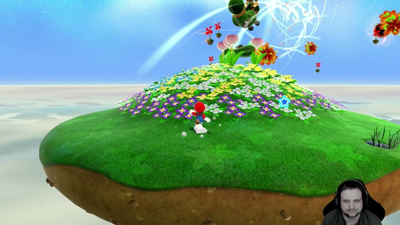 Super Mario Galaxy Part 22 Mit einer Pusteblume durch die Lüfte gleiten