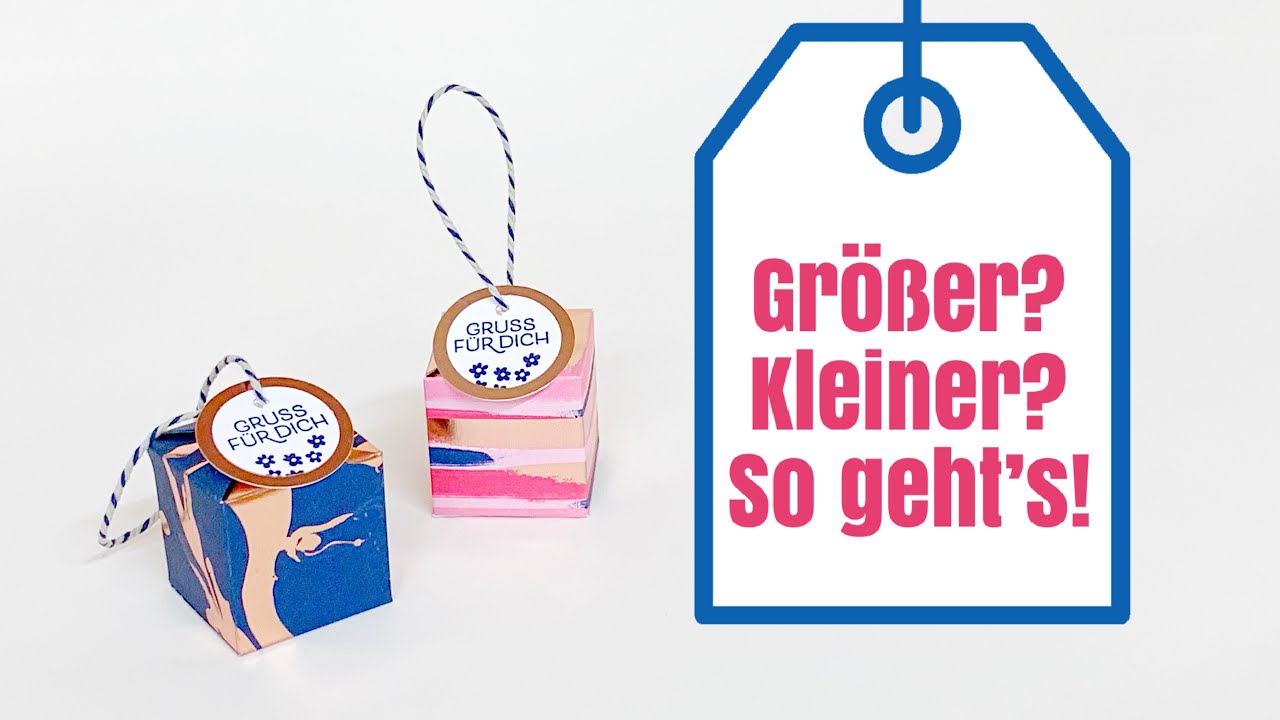 Selbstschließende Box zum Aufhängen - Anleitung deutsch - gebastelt mit Stampin´ Up! Produkten