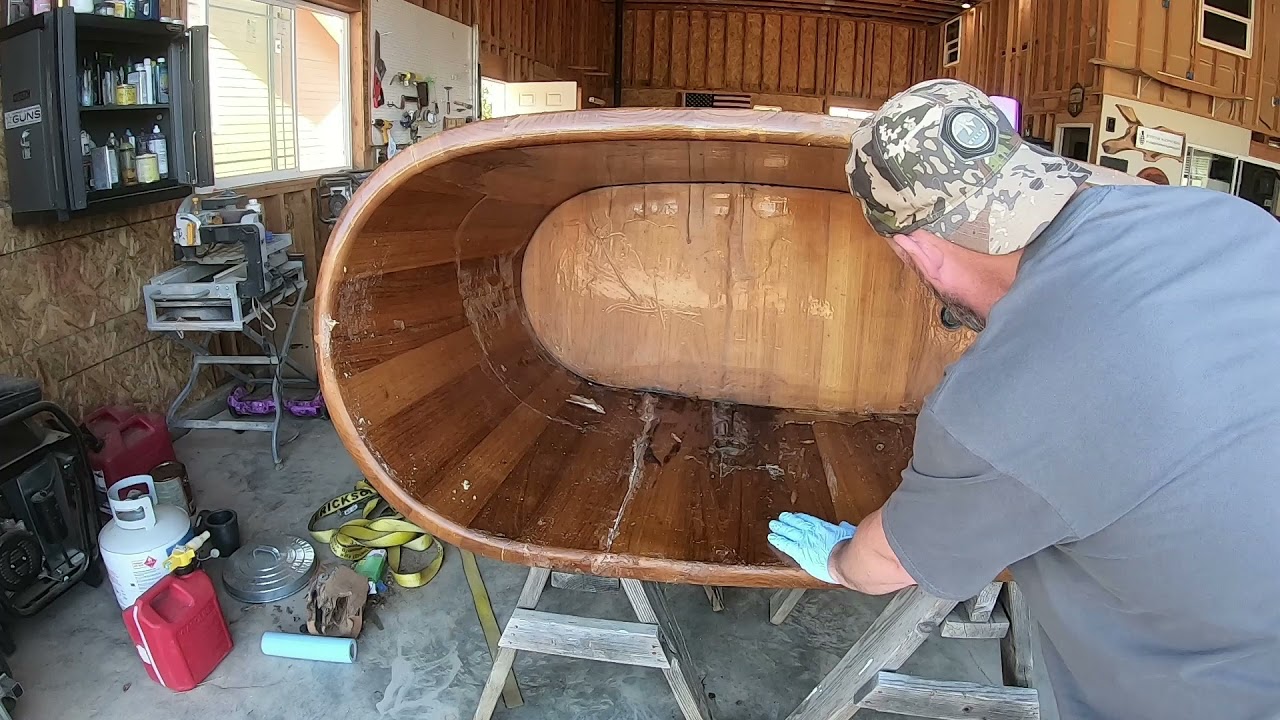 Wood Bathtub Restoration. Part 1