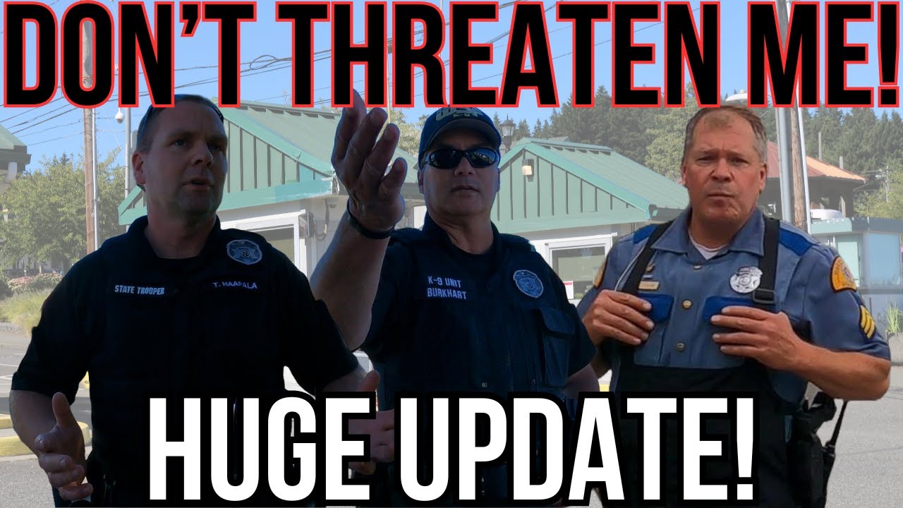 DON'T THREATEN ME! - HUGE UPDATE! - SERGEANT REFUSES TO ID!! - COMPLAINTS FILED!!!