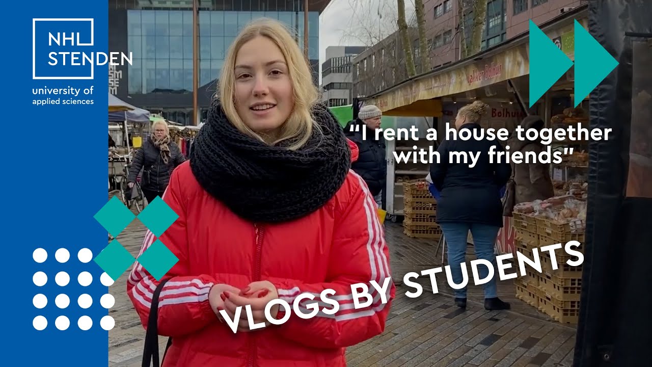 Day in a life vlog of Kateryna - Hospitality Management student in Leeuwarden, the Netherlands