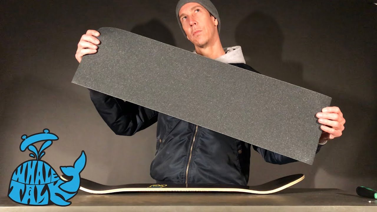 Mob Grip Black - How To Grip A Skateboard - Whale Talk