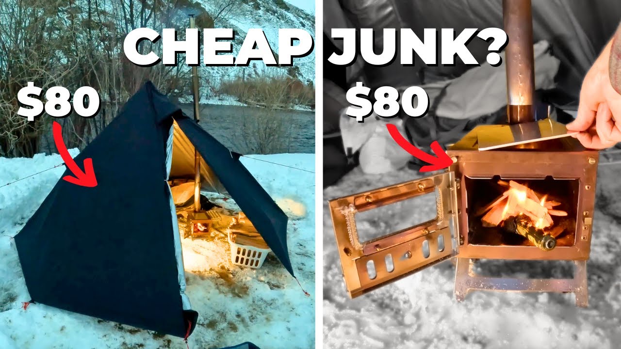 Самая дешевая палатка и печь на Amazon! 😳