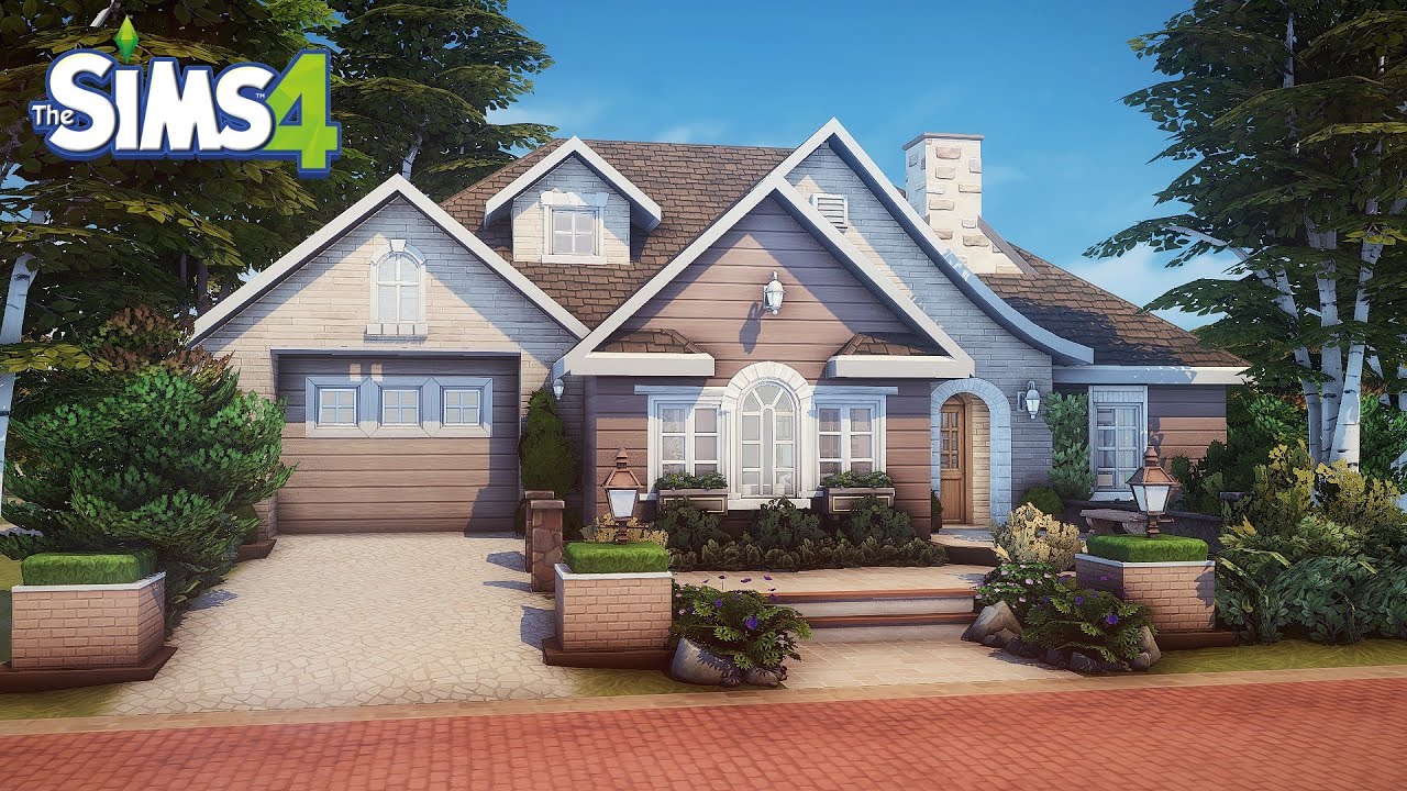 The SIms 4 | Stop Motion Build | Family Home | NoCC