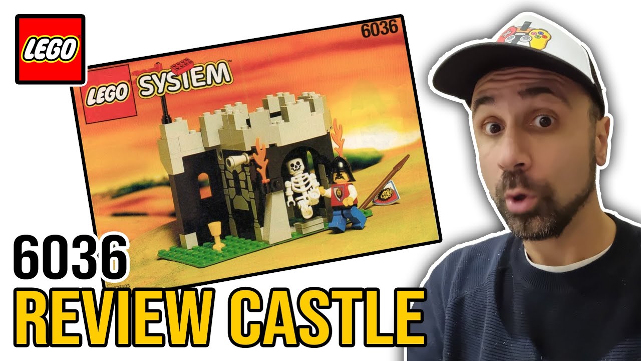 LEGO CASTLE REVIEW - 6036 SKELETON SURPRISE - 1995 ROYAL KNIGHTS