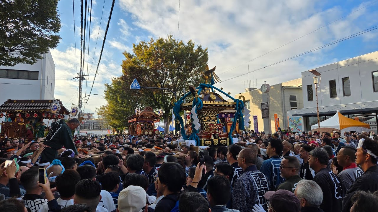 2024.11.10　東村山市民産業まつり　山車・神輿・大太鼓