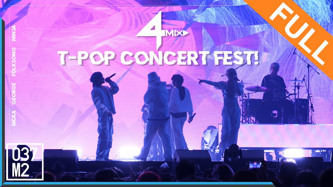 4MIX @ T-POP Concert Fest! [Full Fancam 4K 60p] 221030