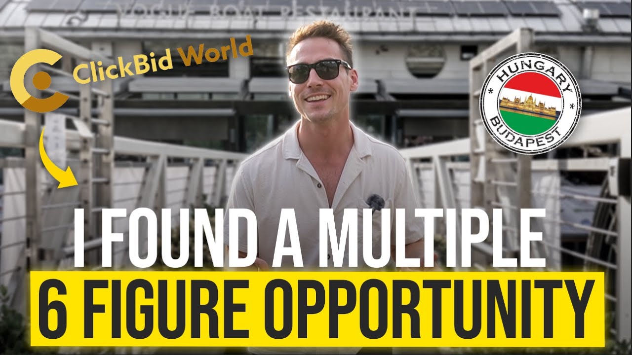 Best Event To MAKE MONEY With Affiliate Marketing - Clickbid Budapest