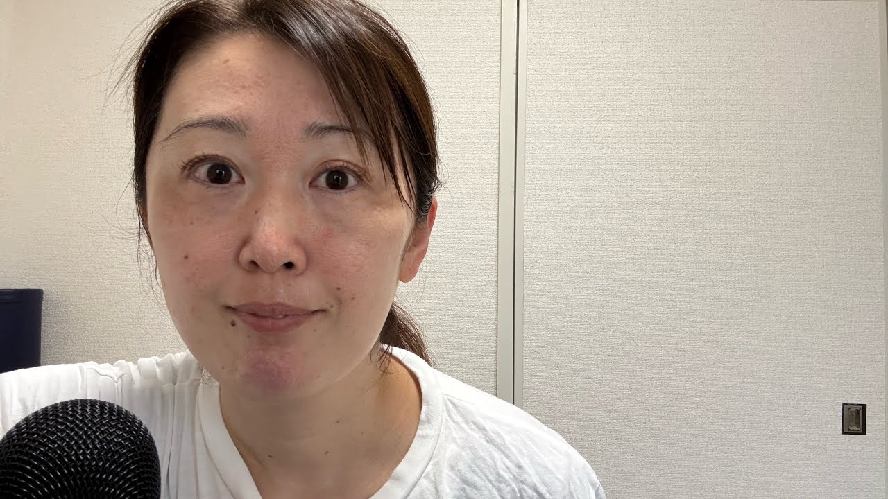 台風の日に雑談44分🩷ASMR/whispering🩷囁き🩷talking🩷