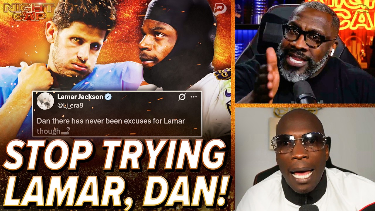 Unc & Ocho SHOCKED Lamar Jackson CLAPS BACK at Dan Orlovsky over 