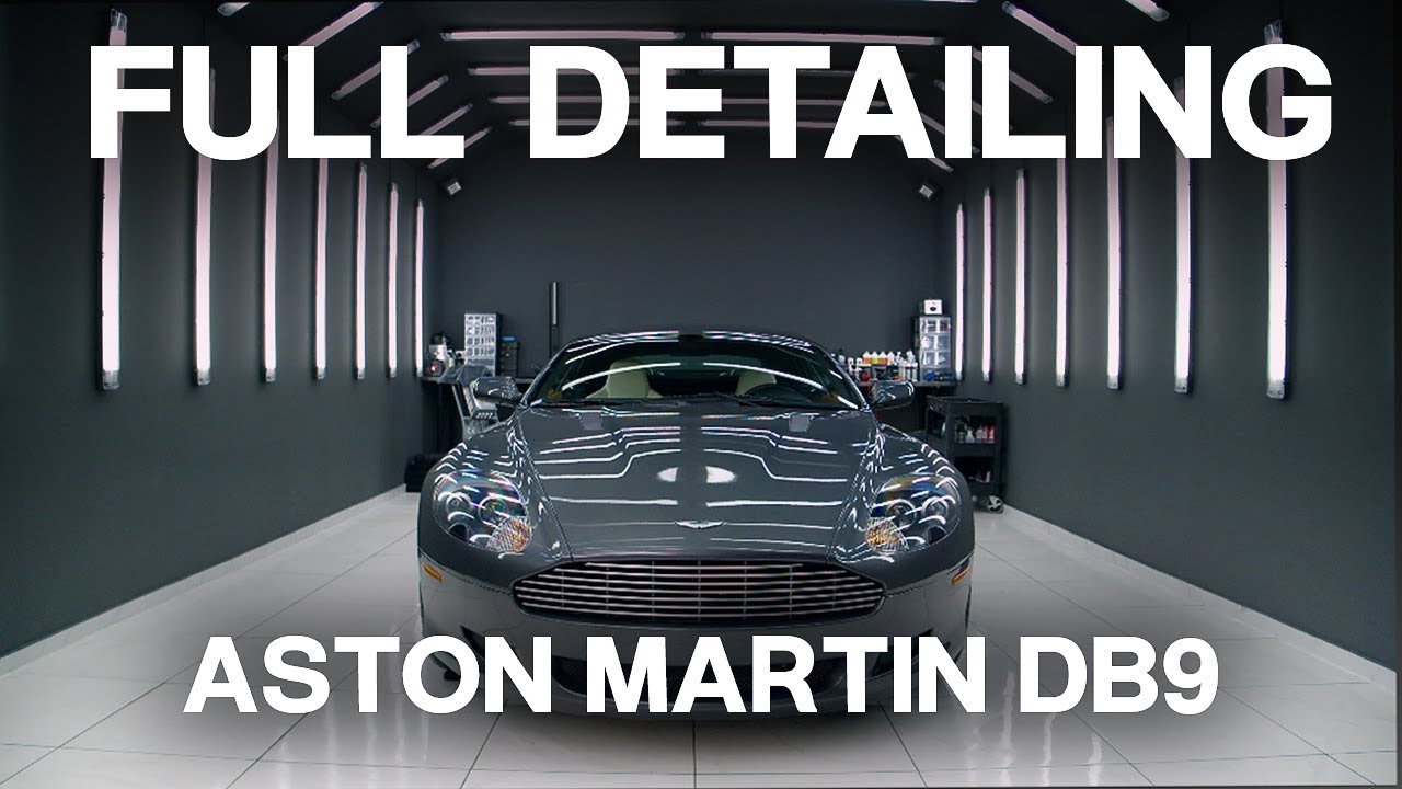 Aston Martin DB9 bekommt ein High End Detailing für maximalen Glanz