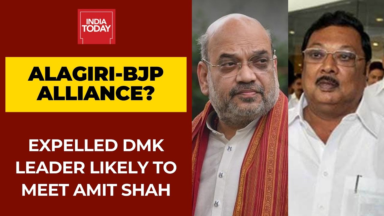 Alagiri Likely To Meet Amit Shah In Chennai Amid Speculations Of Him Floating New Party