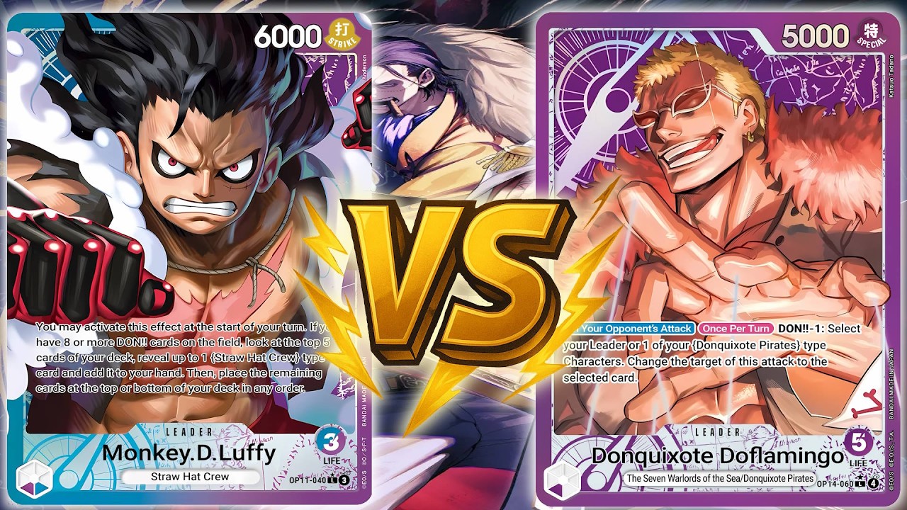 UP Luffy vs P Doffie | OPTCG Sim Gameplay | EB03
