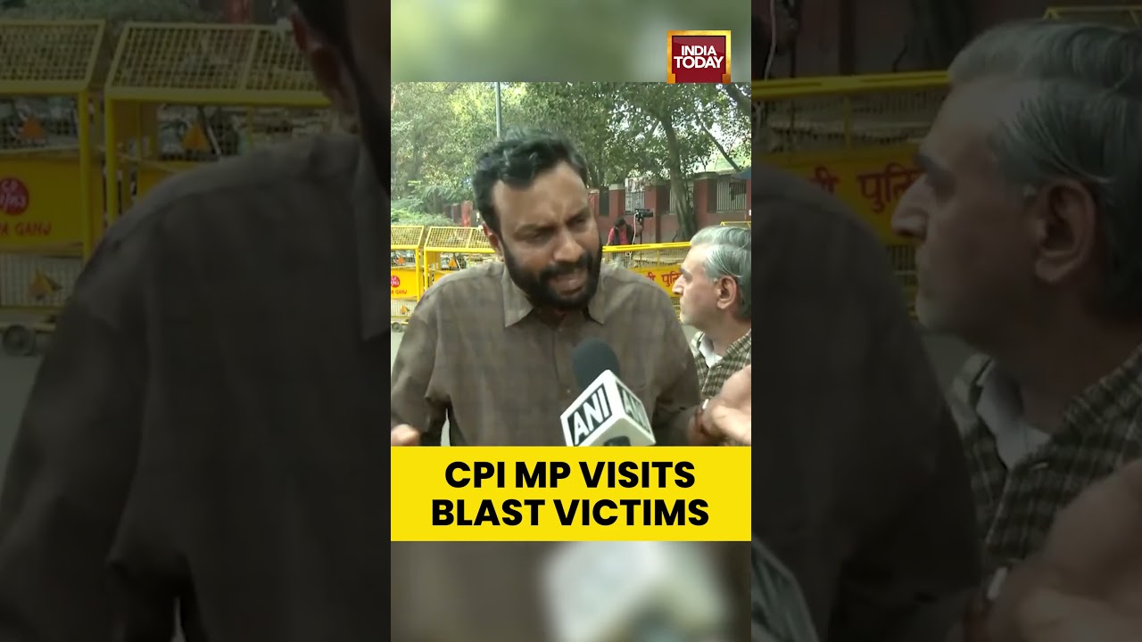 #CPIMP #PSandoshKumar Visits #InjuredVictims, Says #DelhiBlast Happened Suddenly | #delhiblastnews