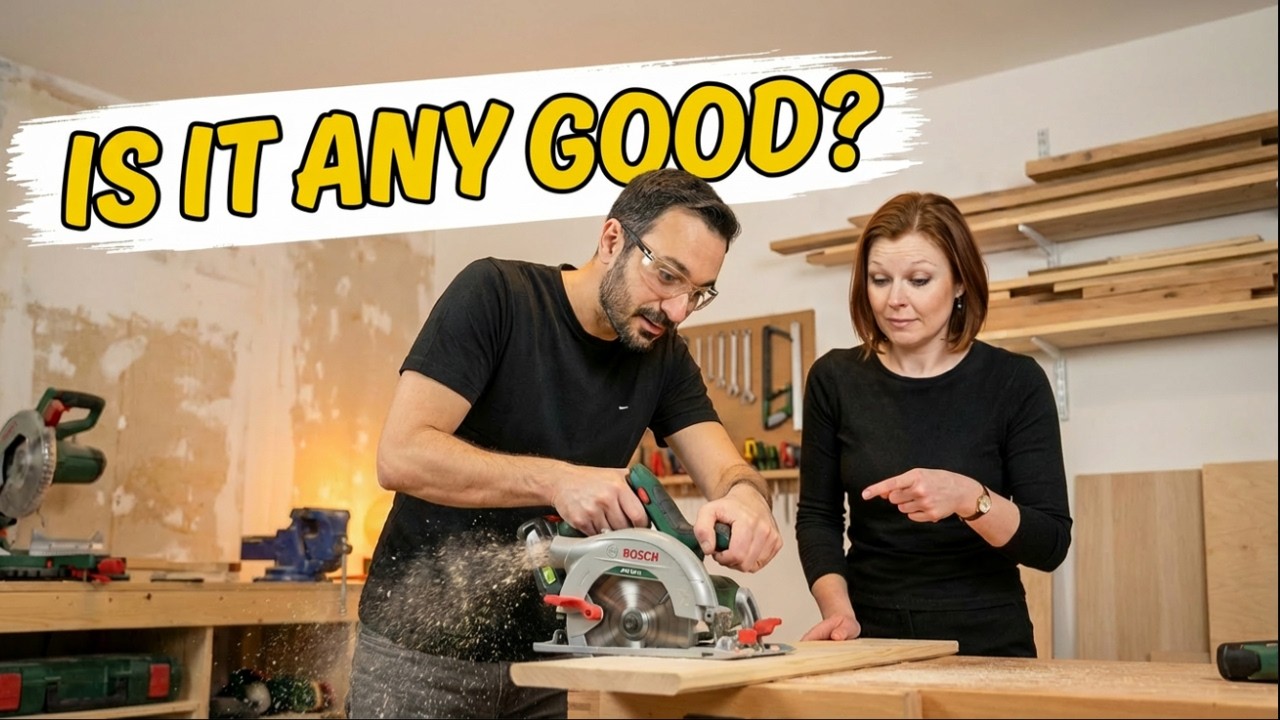 Bosch Cordless Circular Saw PKS 18 LI – A great DIY saw solution