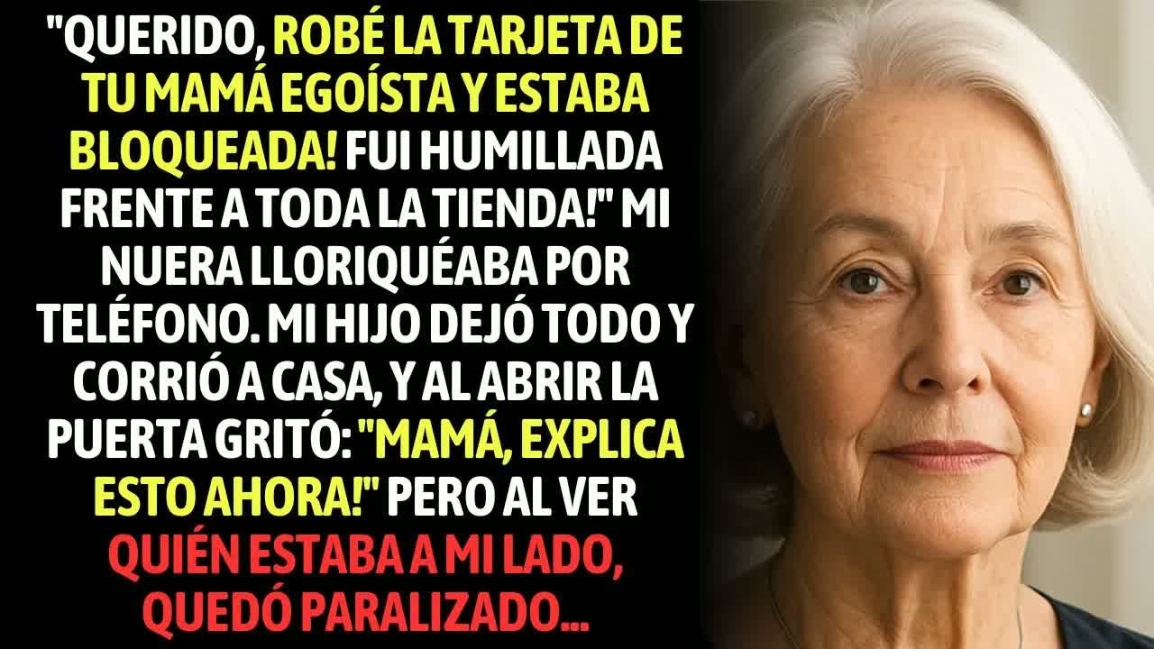 ＂Querido Robé La Tarjeta De Tu Mamá Y Estaba Bloqueada! Fui Humillada En La Tienda＂ Lloraba Mi N