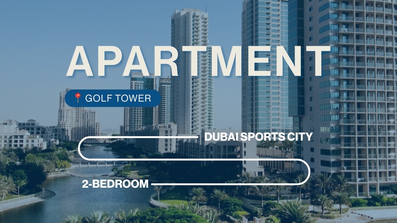 2 Bed Apartment in Golf Tower, Dubai Sports City