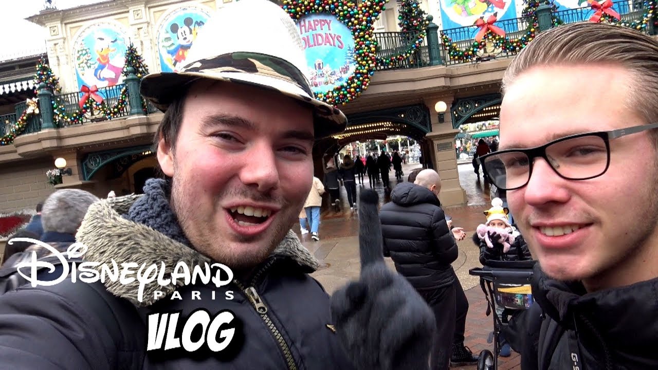 DISNEYLAND PARIS VLOG - KERST VIEREN IN DISNEY MET NICK!