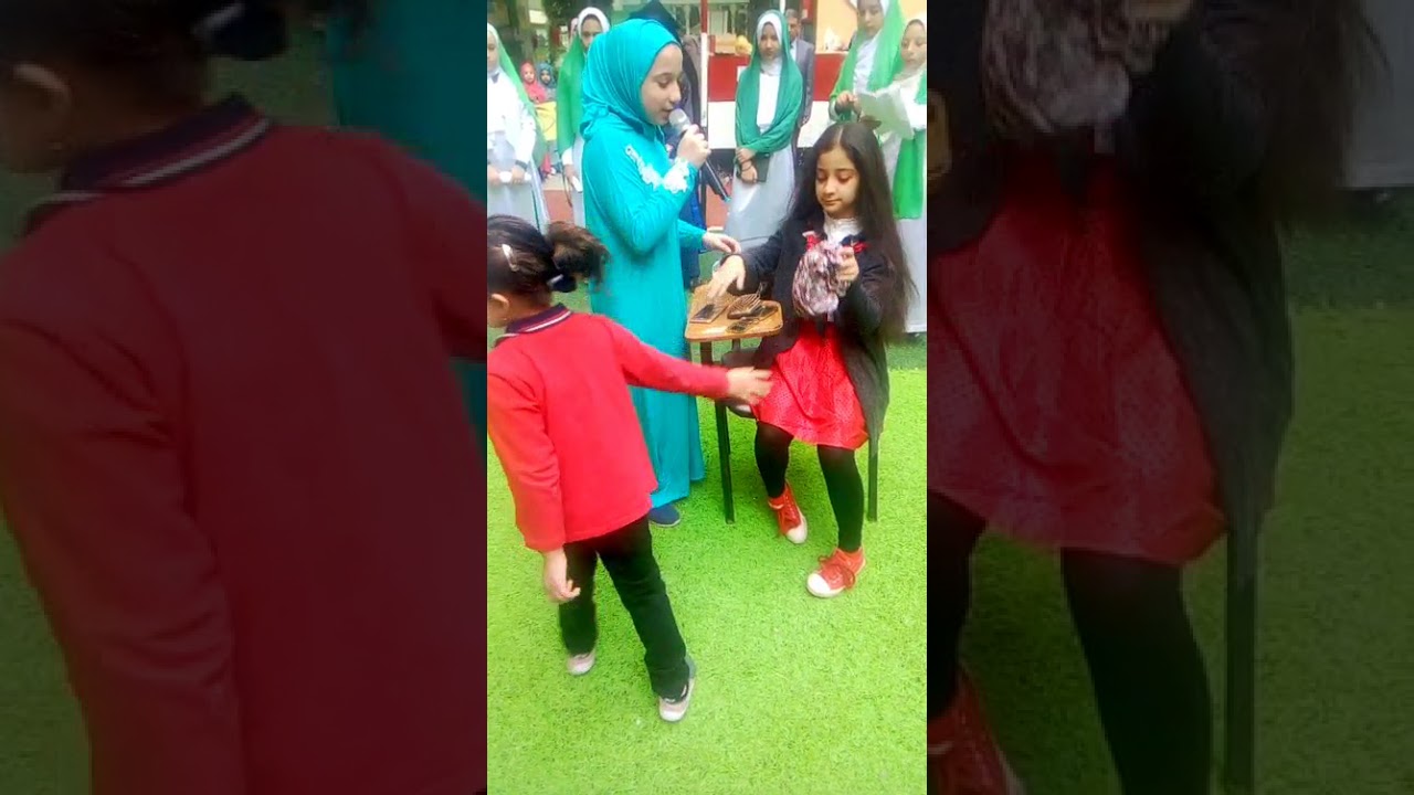 إذاعة فصل ٢/٢ اعدادي بمدارس الفردوس عن الحجاب