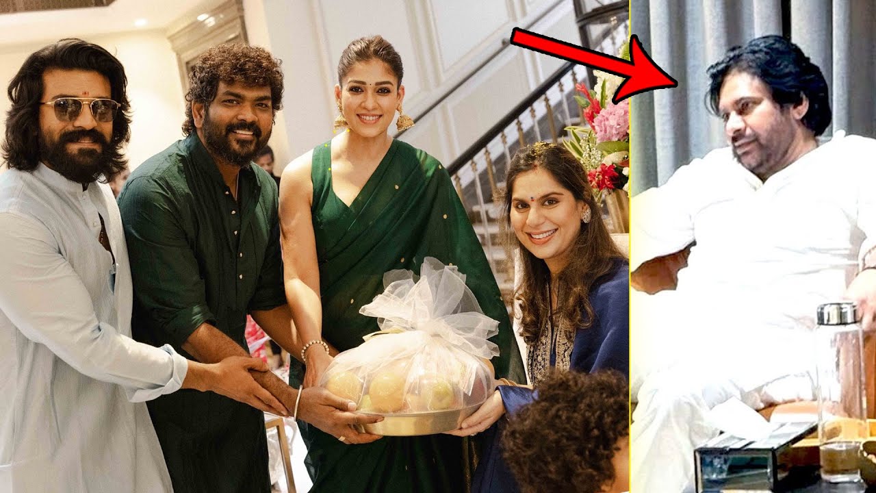 Pawan Kalyan Happy Moments While Nayanthara Family Congratulating Ram Charan & Upasana | Chiranjeevi