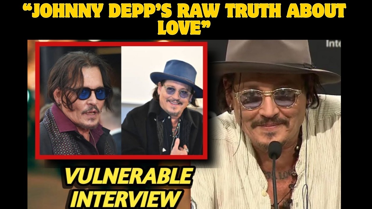 Johnny Depp&rsquo;s Emotional Confession About Love and Life