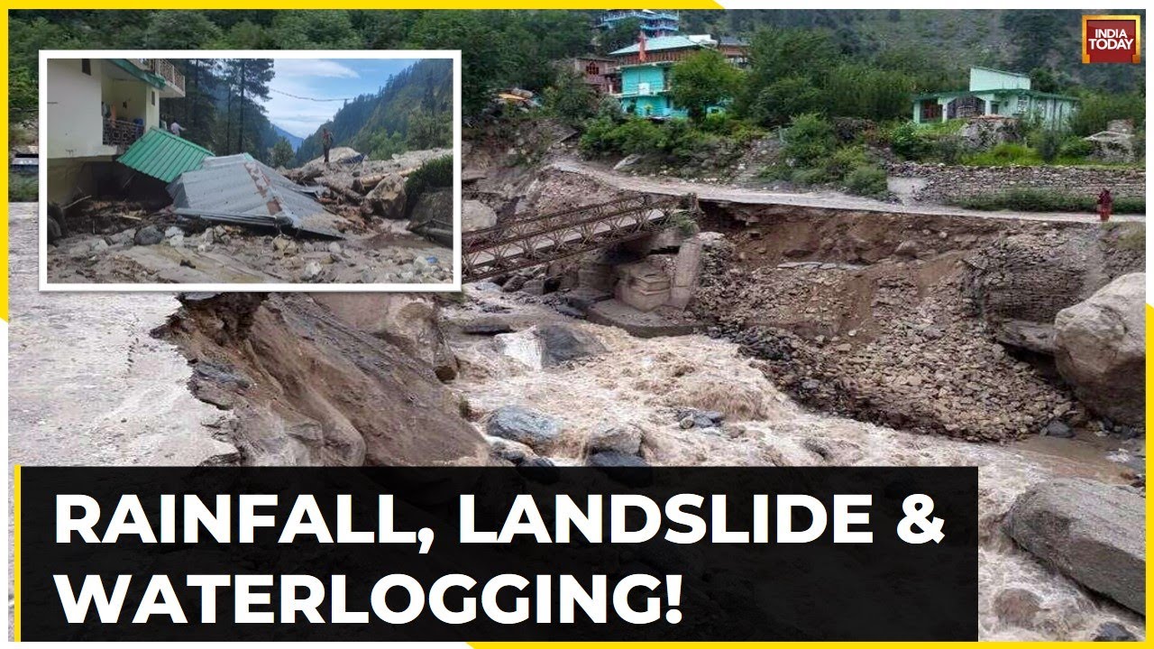 Himachal Rains: Landslides, Trees Uprooted In Himachal As Rain Wreaks Havoc In Hill State | Watch
