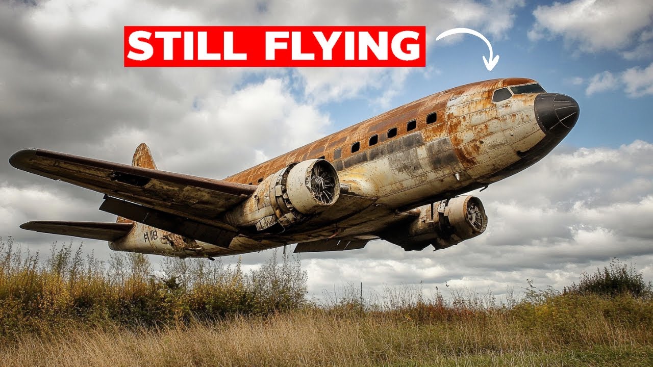 10 Old Passenger Planes STILL Flying – The Oldest Is 88 YEARS OLD