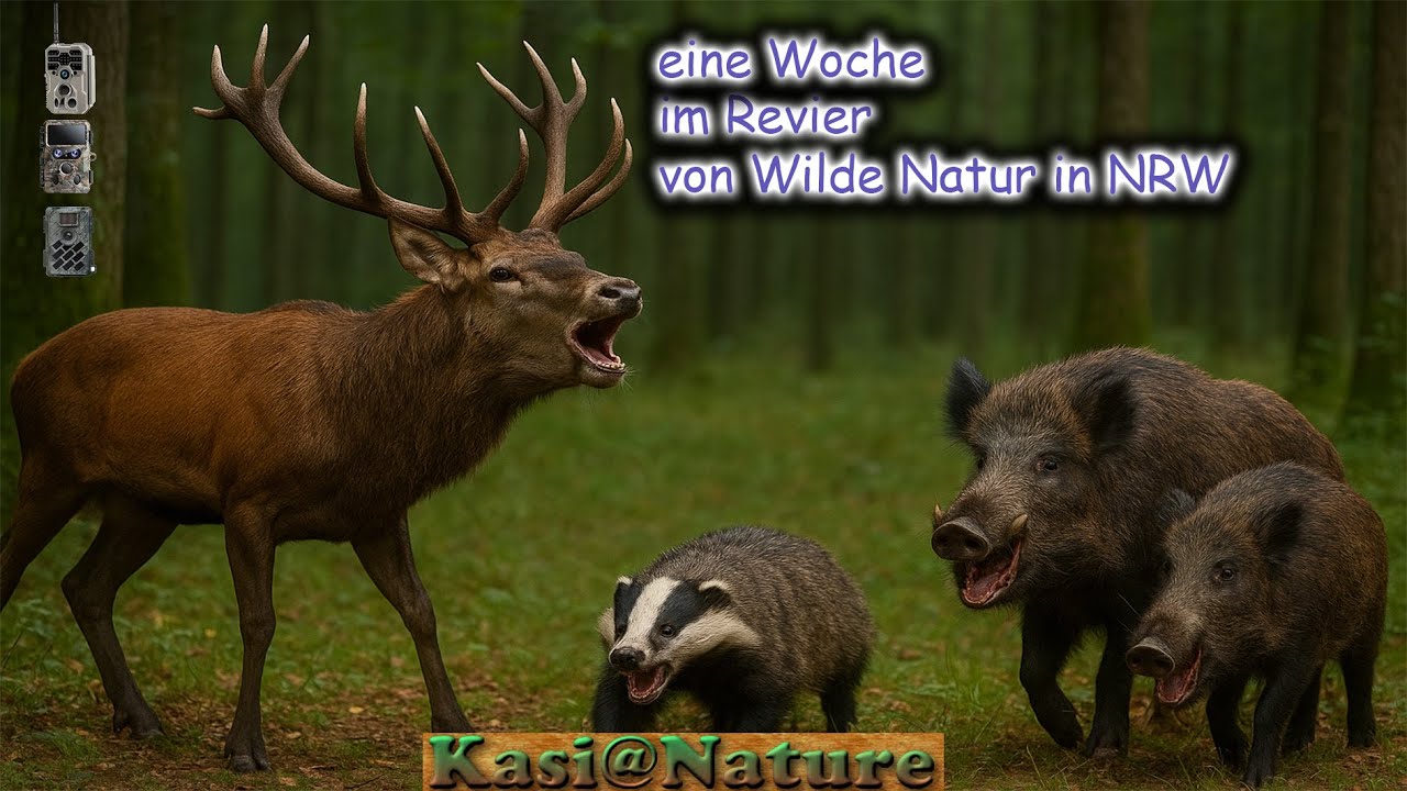 Besuch im Revier von Wilde Natur in NRW .Den 