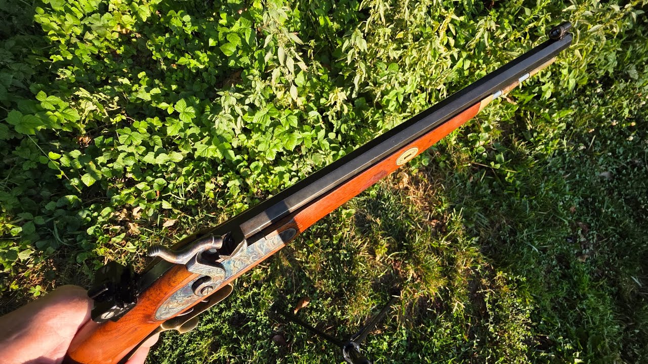 Bluing the SBR HAWKEN #muzzleloadingrifle #blackpowder #hawken #rifle #shooting #hunting #guns 