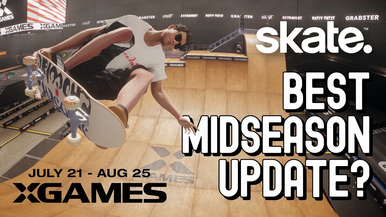 Ранний доступ к X Games. Лучшее обновление карты в Skate от EA