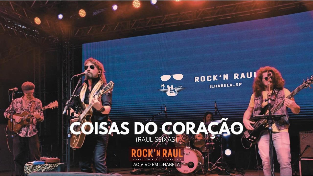 Coisas do Coração - Banda Rock'n Raul | Ao Vivo em Ilhabela