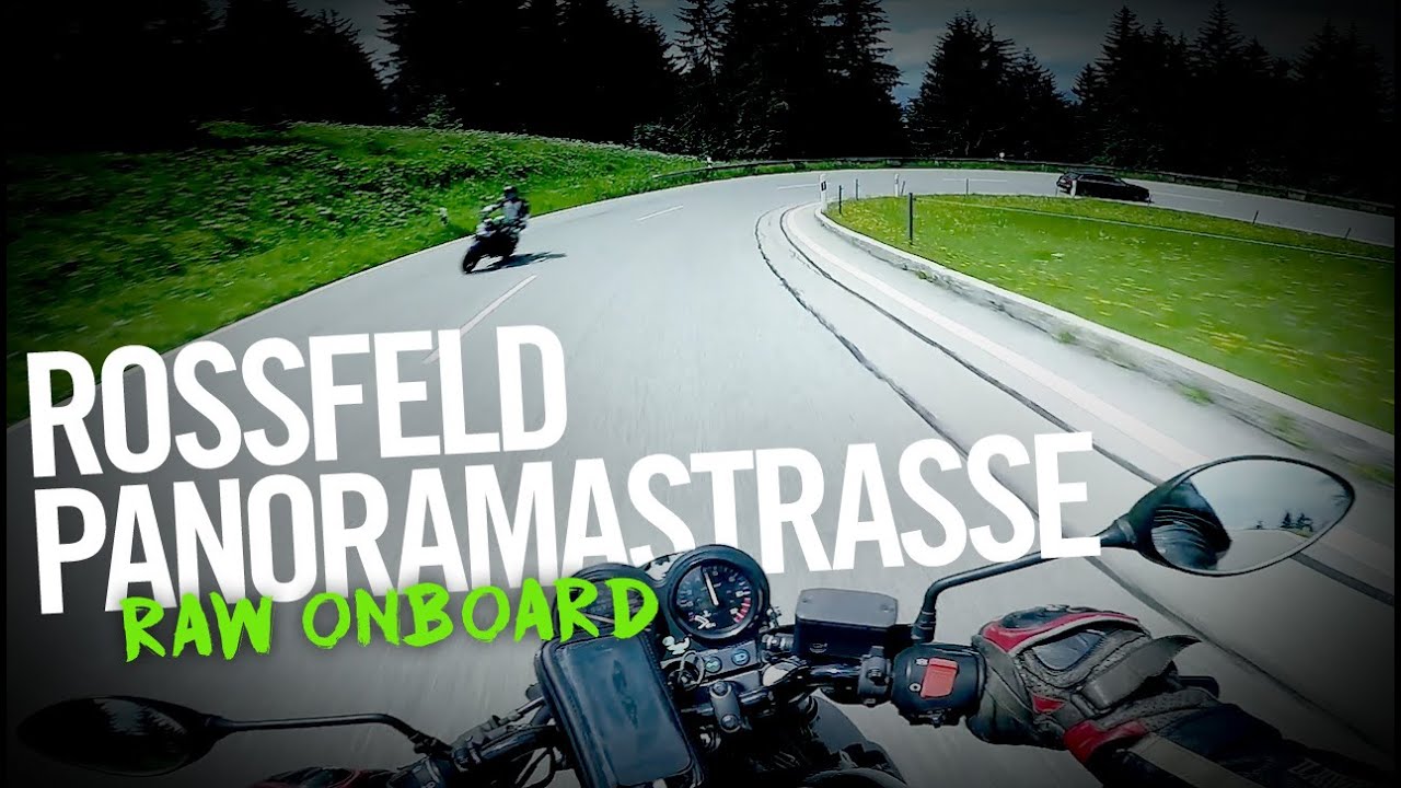 Rossfeld Panoramastraße, Berchtesgaden | Honda CB 500 | RAW Onboard