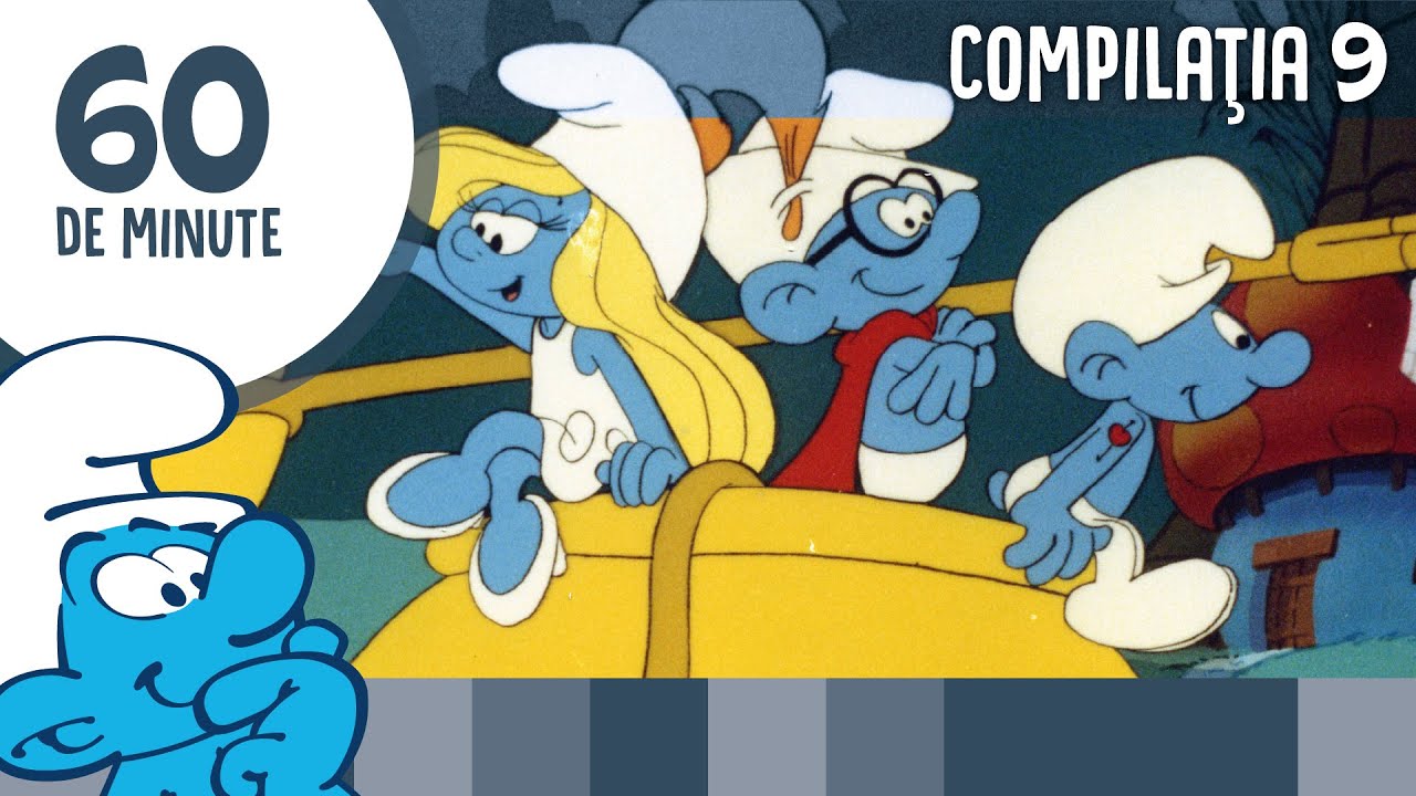 60 de minute cu Ştrumfi • Compilaţia 9 • Ştrumfii