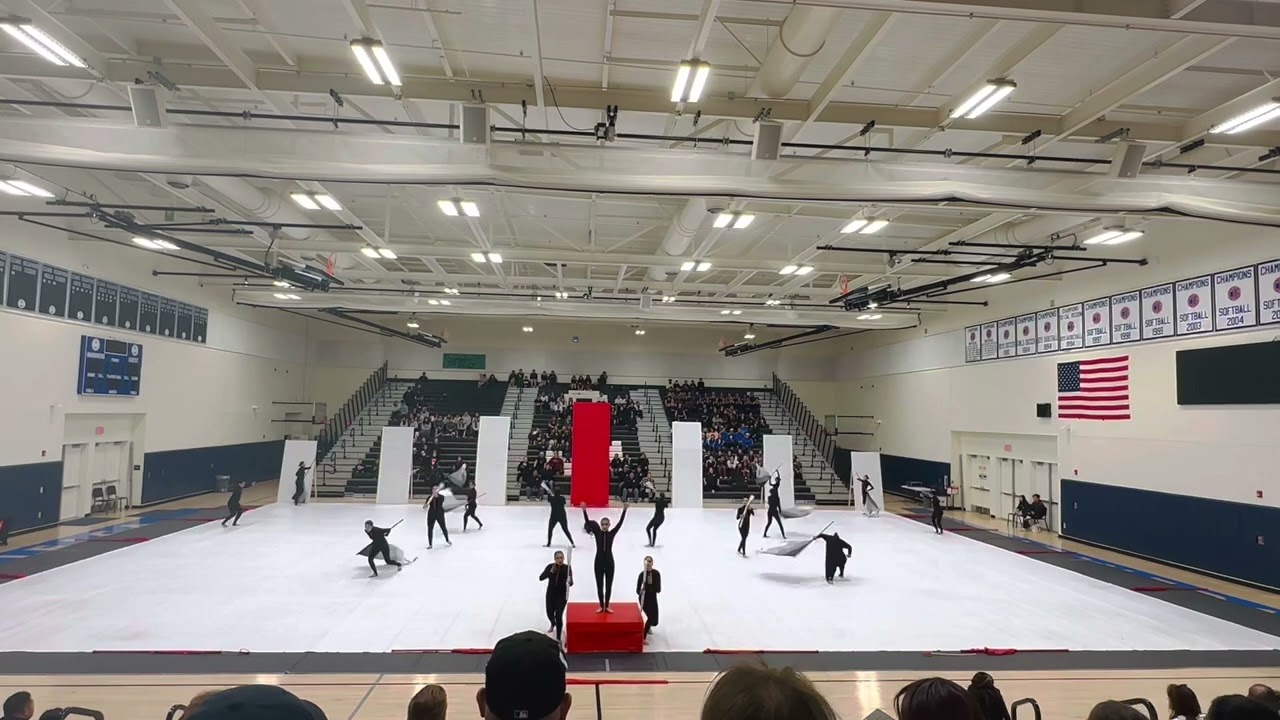 Downey High School Winter Guard 2023 “SPLIT” WGASC At Pacifica HS 4/1/23