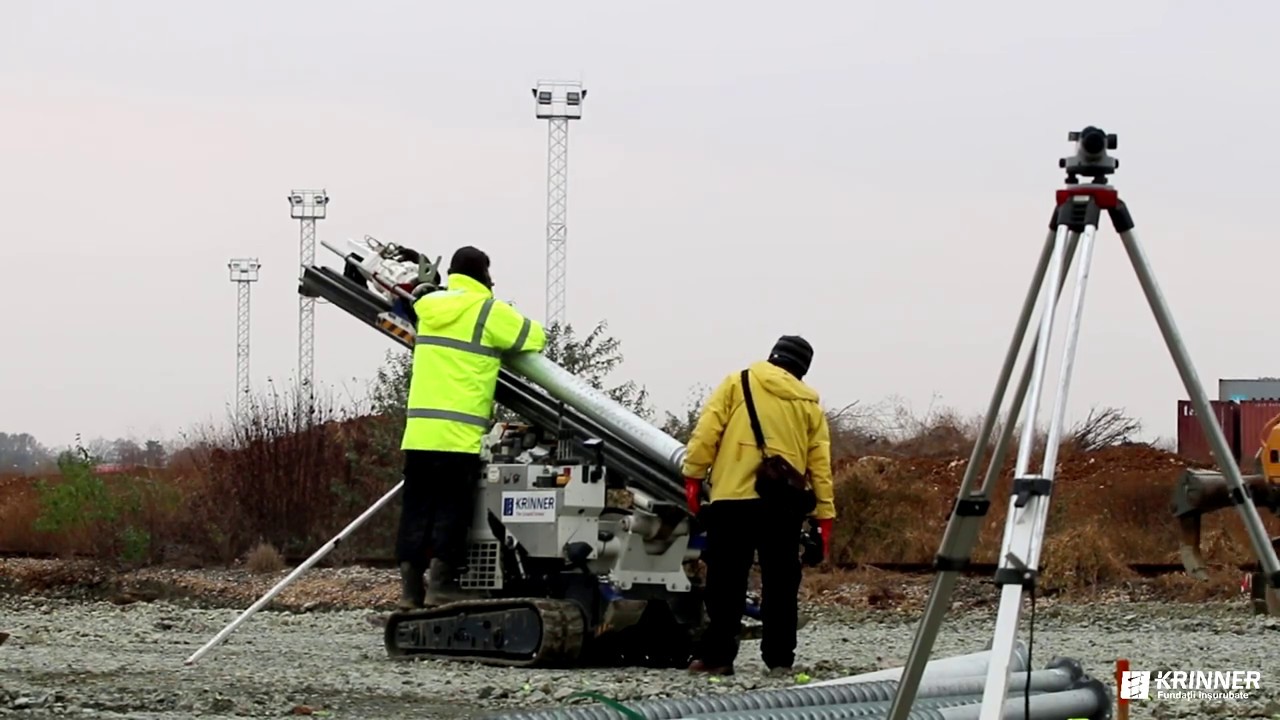 Hala Industriala Fundatie Insurubata KRINNER Planseu AERAT Beton–Agigea–construire fundatie