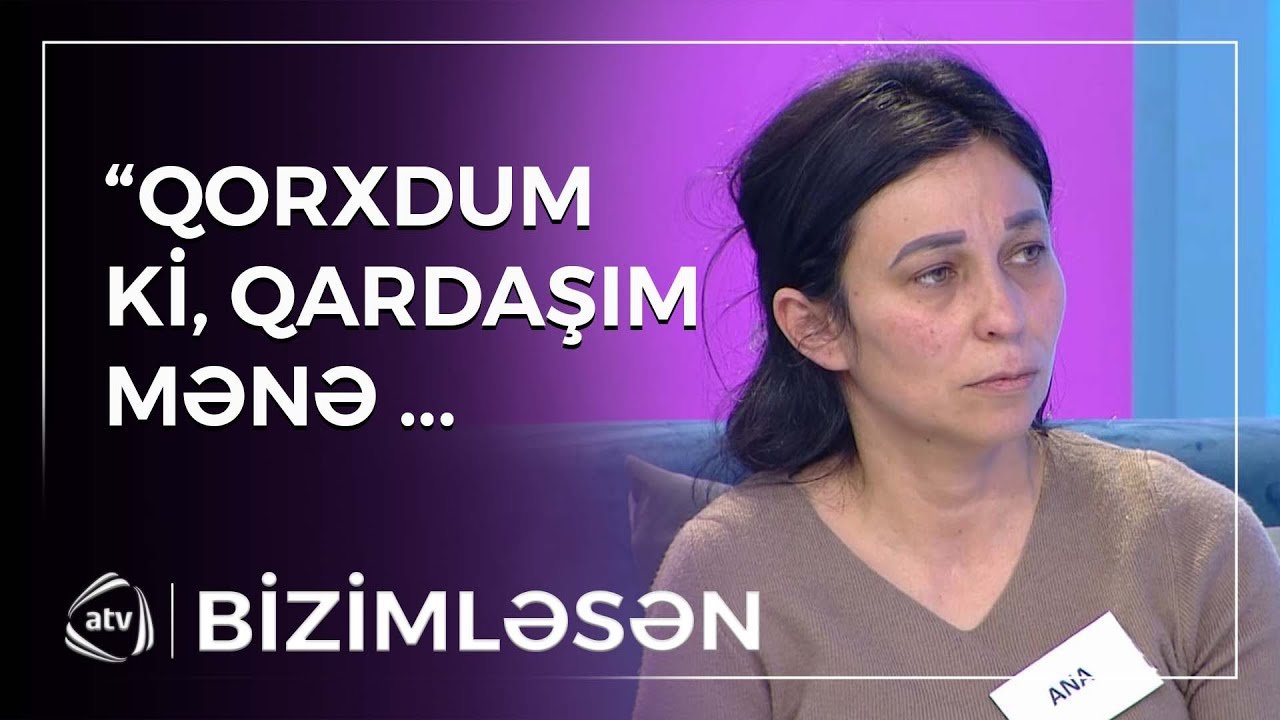 Anna kimə görə ağladı? - Efirdə kövrək anlar / Bizimləsən