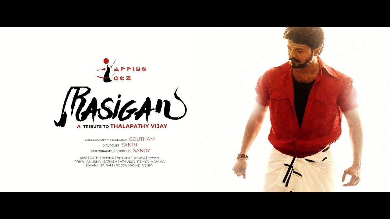 Tribute to Thalapathy Vijay | Rasigan | Tapping Toez