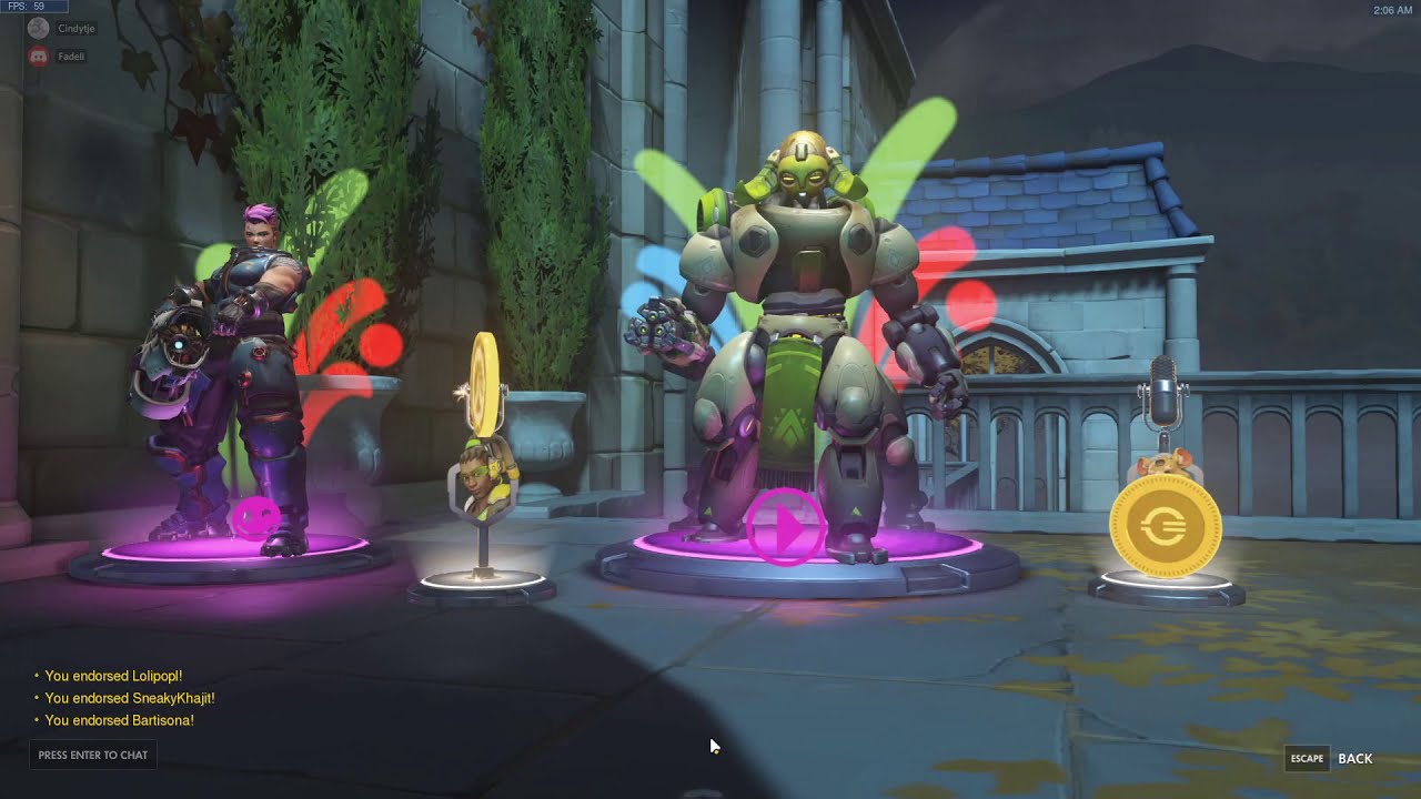 Lootbox reveal