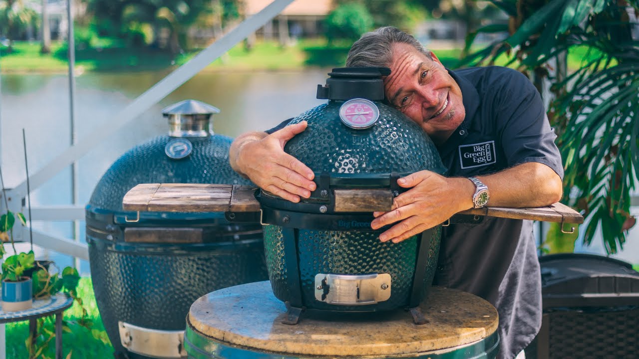 Осваиваем Big Green Egg MiniMax с капитаном Роном: советы, хитрости и приёмы