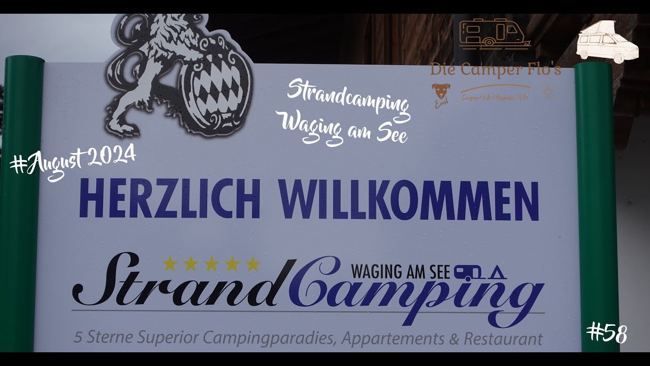 #58 Platzvorstellung Strand Camping Waging am See