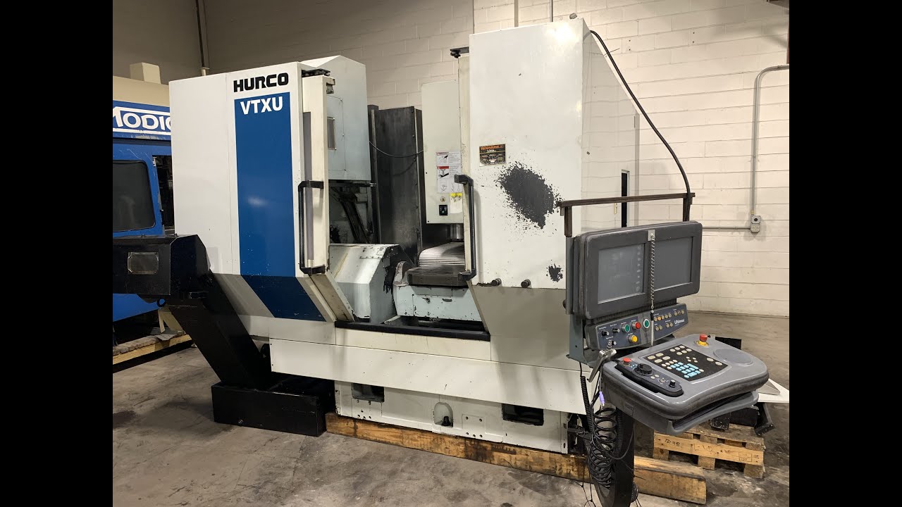 Hurco VTXU 5-Axis Trunion Type Vertical Machining Center